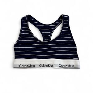 Navy blue stripped calvin klein